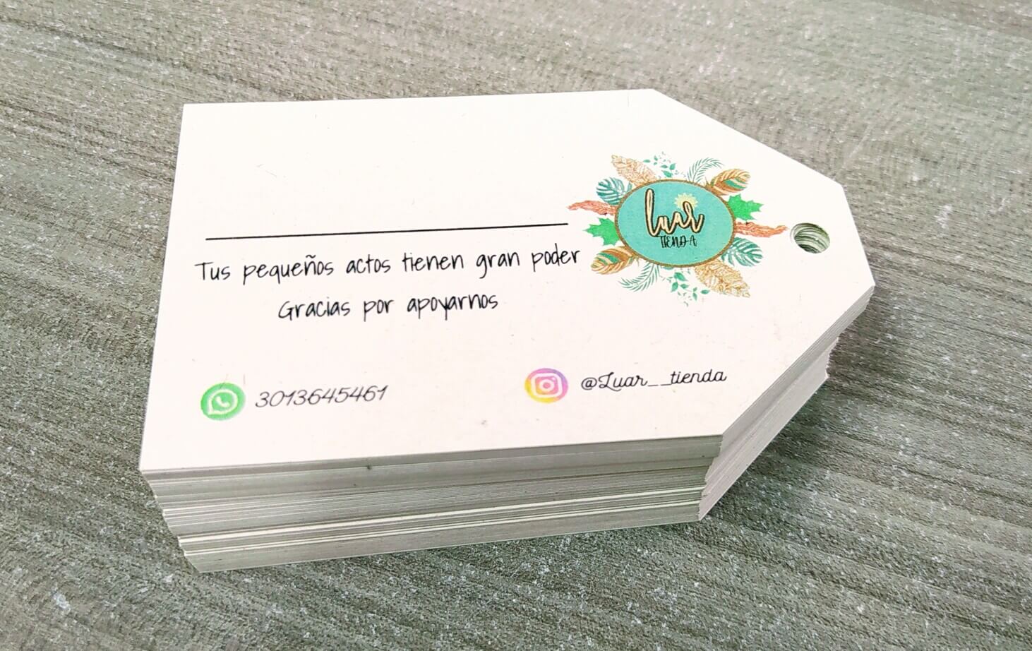 ETIQUETAS PUBLICITARIAS